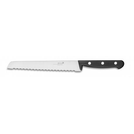 Couteau à pain 19 cm - lame Z40 C14 inox - manche ABS noir Déglon_0