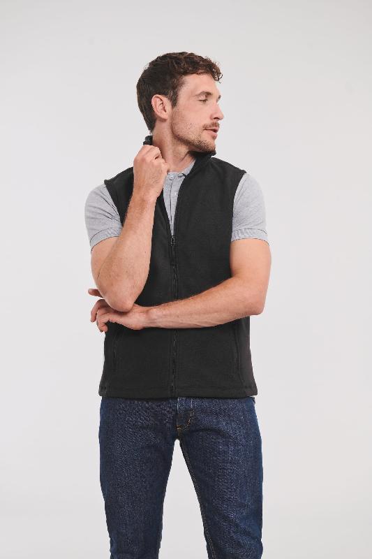 Gilet polaire homme - Réf: RU8720M - Russell - 100% polyester anti-peluches avec cordon de serrage_0