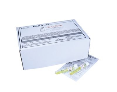 Kit d’analyse instrumentale de la DCO 0 – 15 000 ppm, type : Photométrique 98 tubes 16mm, marque Chemetrics - Ref.: NDB010_0