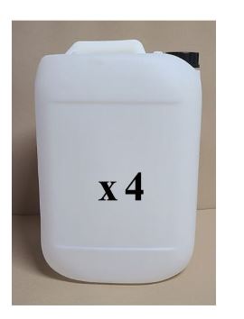 Lot De 30 Bidons Alimentaires 30 Litres DIN 61 Avec Robinet - Polyéthylène Sans BPA, Pour Restauration & Camping