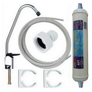 OP601 - Cartouche filtre à eau anti-calcaire avec robinet standard et filtration AIT-25 TRIPURE_0