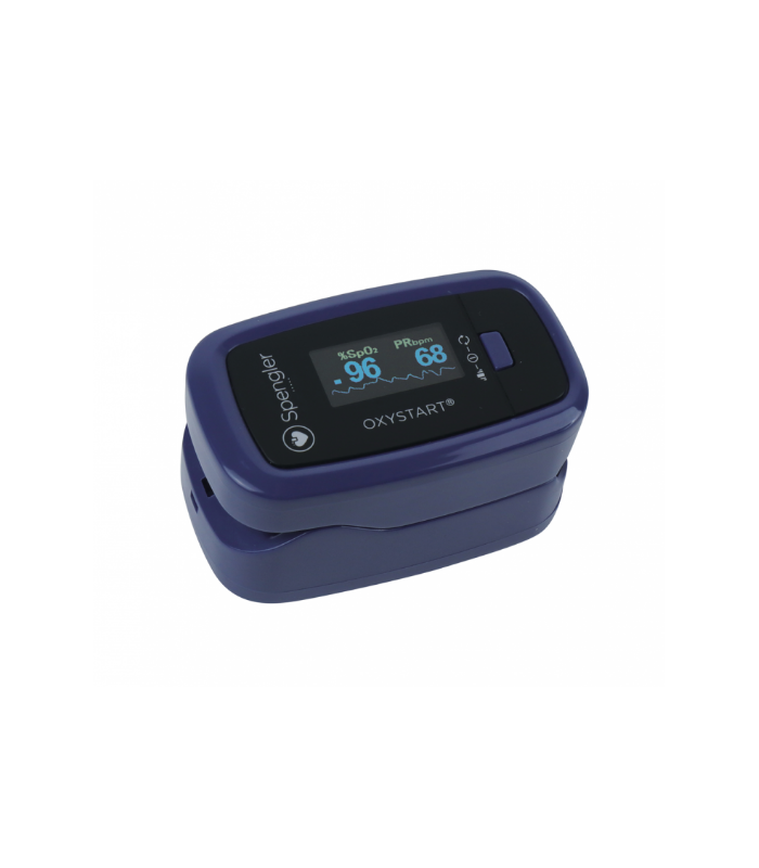 Oxymètre de pouls Spengler Oxystart - Saturomètre portable avec écran LCD rotatif_0