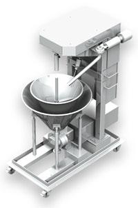 Trémie pompe - 60 JN 25 pour surimi - 15 JN 10 pour couleur - Inox 304 L_0