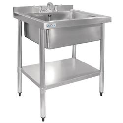 Gastronoble Vogue petit évier 75cm de long - inox GAS-J537_0