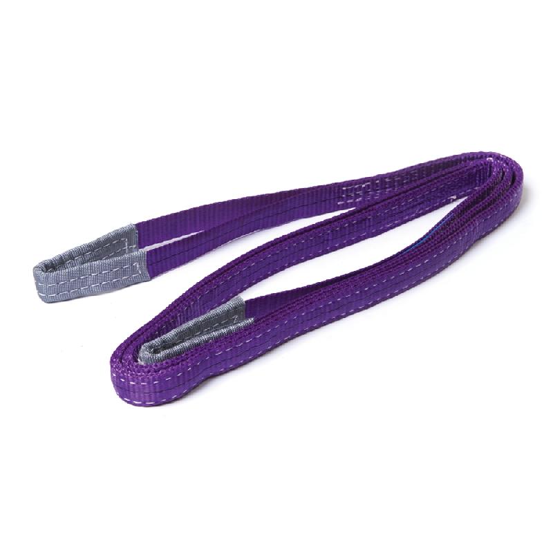 Élingue de levage 1 tonne 3 m Silverline 675198 - polyester PES avec yeux renforcés_0