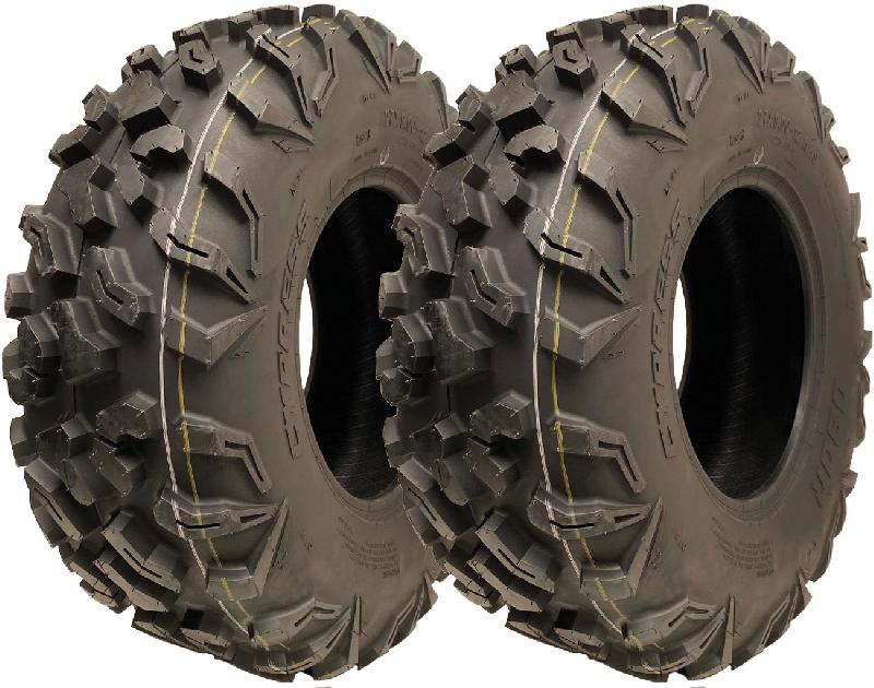 27x9.00-12 (225/80-12) 8ply ATV Tyres P0358 OBOR Cypress 71J Off Road (Set of 2)_0