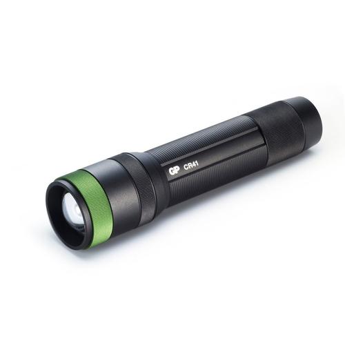 Lampe de poche GP Design CR41 - LED à batterie 650 lm - Aluminium robuste - IPX7_0