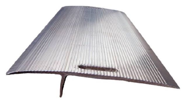 Plaque de liaison aluminium Aludock Medium - 4T - Forankra - longueur 1400 mm - surface antidérapante_0