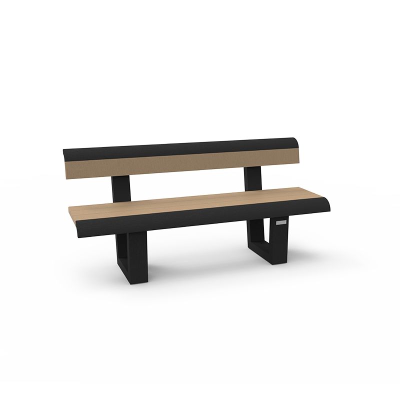 Banc OSAKA - largeur 1800 mm - Piet. Noir - STD OSA-BC-01_0