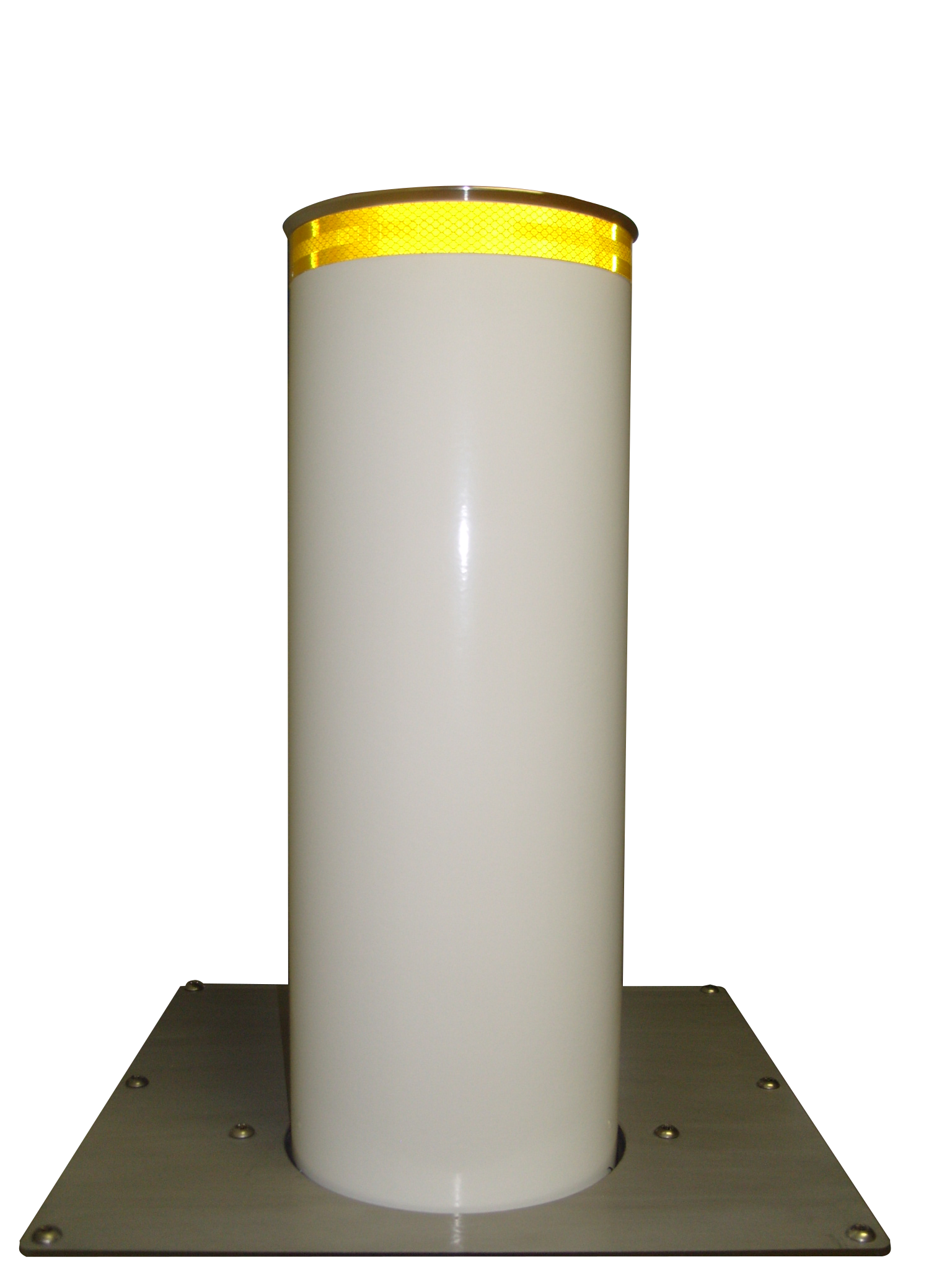 Borne escamotable automatique, d'un diamètre de 219 mm et d'une épaisseur de 4 mm, idéale pour la réservation efficace d'espace - ba219_1