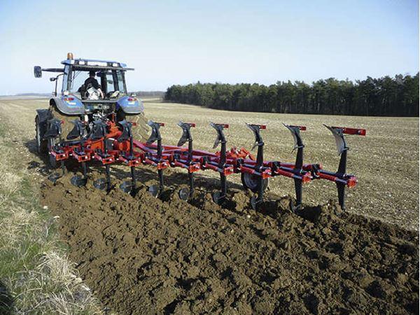 Charrue agricole réversible hors raie Rapidlab Rev - Campa - 6 à 12 corps - Profondeur de travail 15 cm_0