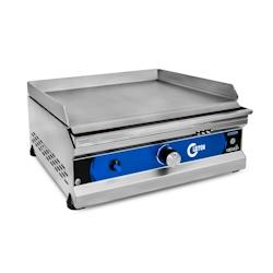 Cleiton® - Plaques de cuisson à gaz en acier 50 cm / Plaques de cuisson professionnel pour la restauration chauffe rapide_0