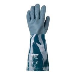 Coverguard - Gants de protection chimique vert en PVC 40cm EUROCHEM 3740 (Pack de 10) Vert Taille 8 - vert 3435241037381_0