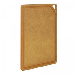 CRISTEL Planche à découper en cellulose compressée FSC, 37cm - marron 3358570067600_0
