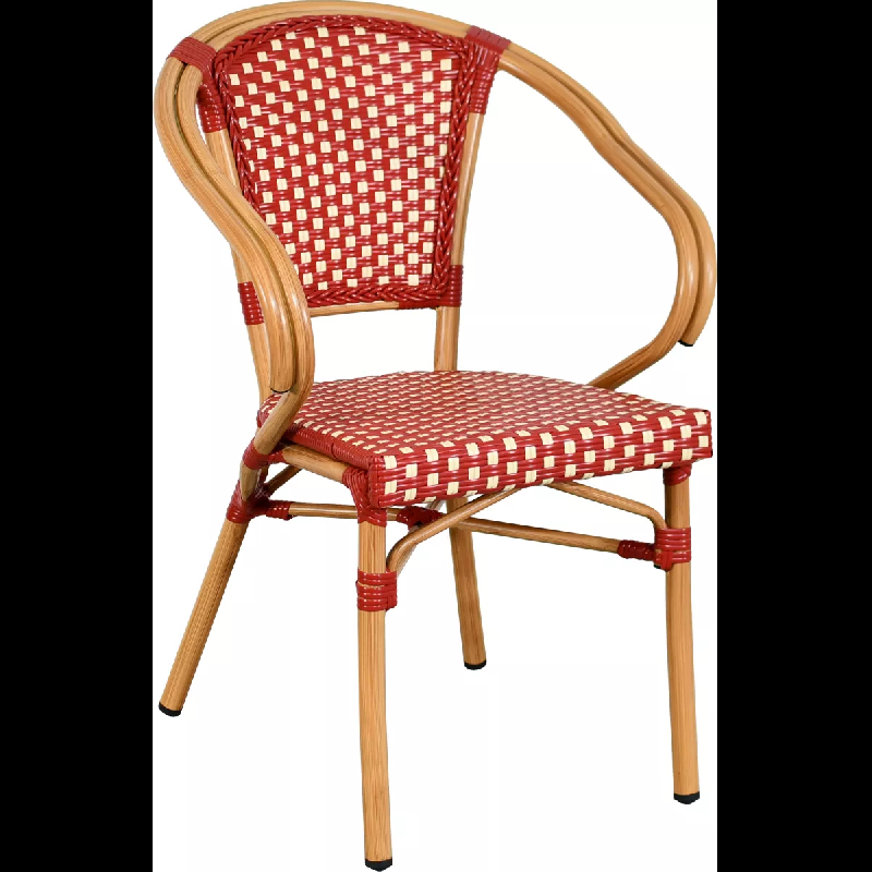 Fauteuil ROGUES - aluminium rotin - tressage nylon - extérieur - 32910001MARBERAT_0