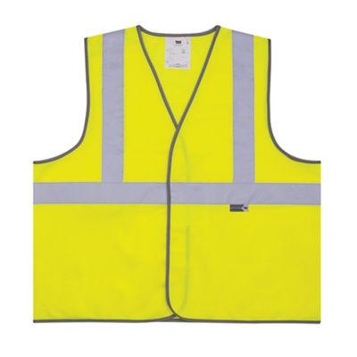 Gilet de signalisation 3 bandes jaune XL_0