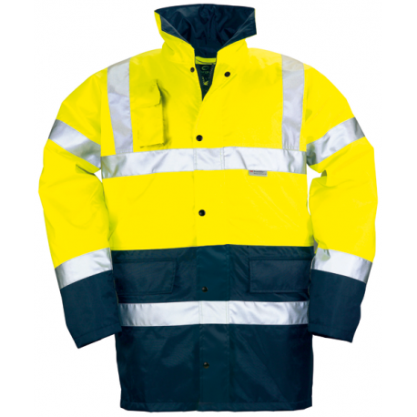 Parka polyester jaune/marine 3M - hi-way - Coverguard | 70449_0