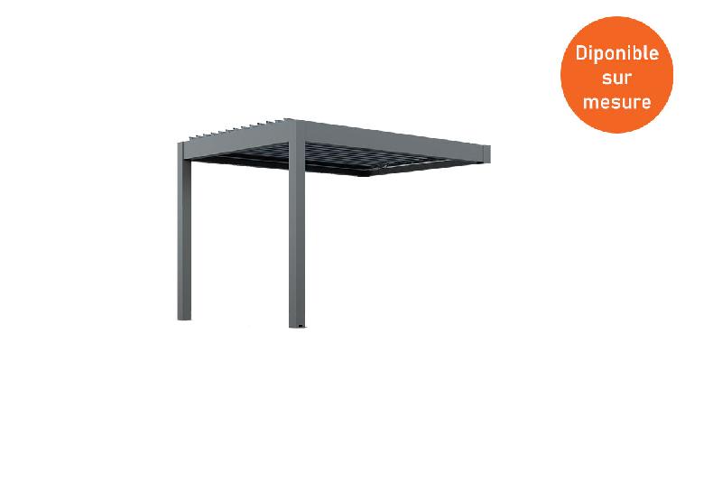 Pergola bioclimatique adossée - 6000 / 9000_0