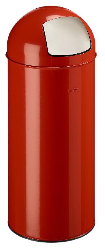 Poubelle grand volume 45 litres Rouge signalisation_0