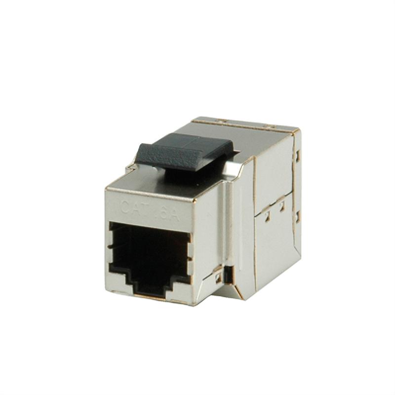 ROLINE Coupleur Keystone RJ-45 blindé, Cat.6A (Classe EA)_0