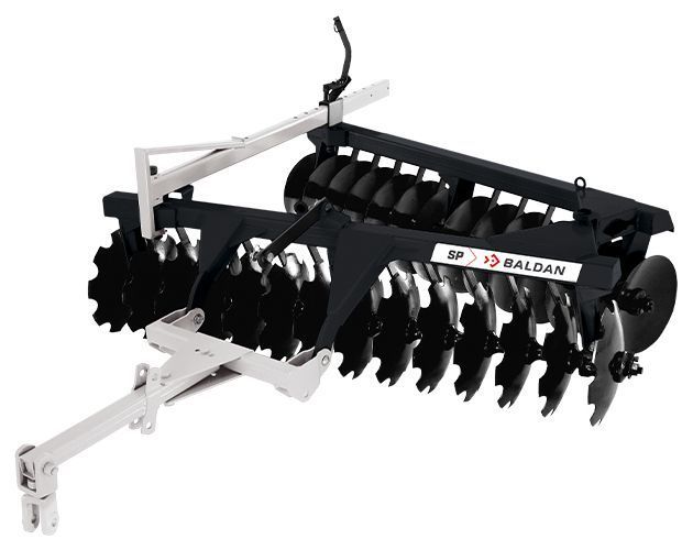 Déchaumeur offset SP Baldan - profondeur de travail 50 à 150 mm - hersage, nivellement et incorporation d'herbicide_0