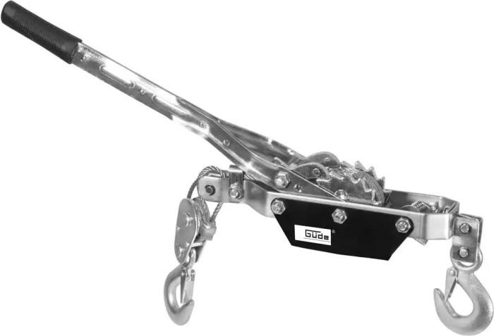 Treuil manuel 2 tonnes hs 2000 - câble 2,8 m_0