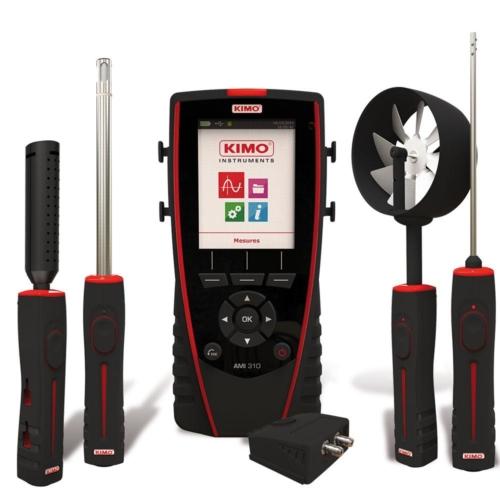 AMI 310 Pro - Appareil multifonctions Kimo - Thermo-hygromètre, manomètre, qualité d'air et température_0