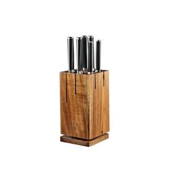 Bjorn Bloc couteaux de cuisine JONA SKAGEN - 7 pièces - noir 3701488307861_0