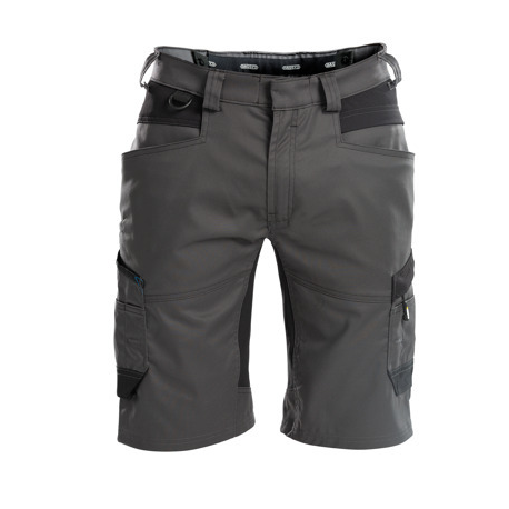Bermuda de travail Axis Dassy - Stretch Cordura - Gris/Noir - Taille 40_0