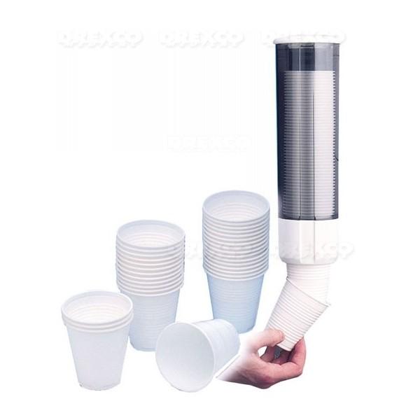 Distributeur Mural De Gobelets - Support Pour 60 à 80 Tasses Papier Ou Plastique, Facile à Installer, Design Noir - 3