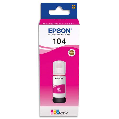 Epson bouteille jet d'encre 104 ecotank magenta (t00p3) - c13t00p340_0