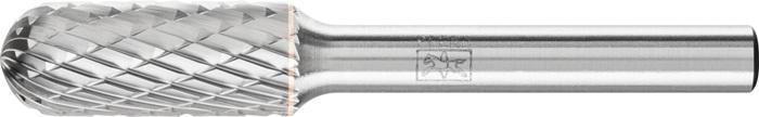 Fraise sur tige WRC D. 10 mm L. Tête 25 mm D. De la tige 6mm carbure engrènement 3 PLUS PFERD_0