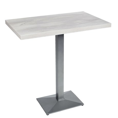 MANGE DEBOUT DUROLIGHT WHITE OAK ET PIED SILVER 110 X 68 CM