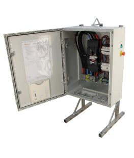 MCPATCX325 - Armoire électrique de chantier en polyester IK10/IP66 - Pied de grue 250A - Fabrication française_0