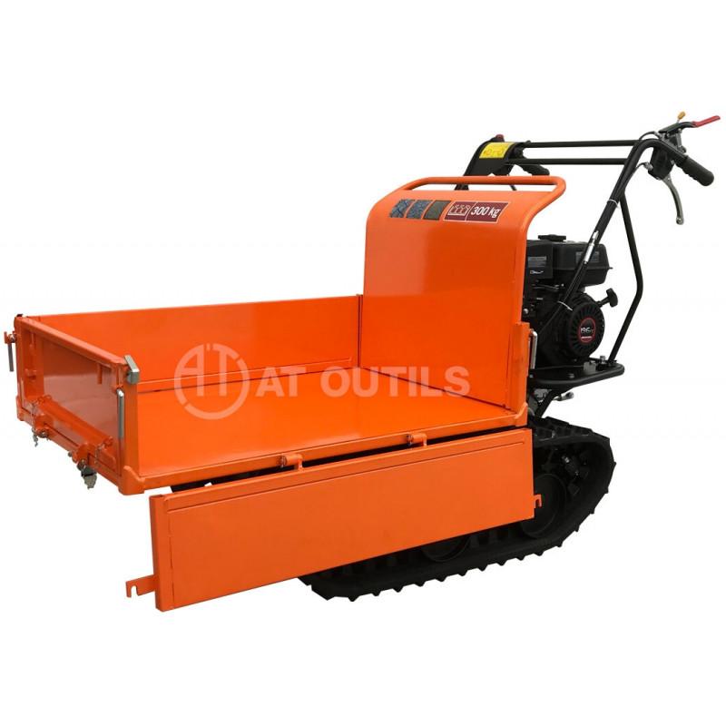 MINI DUMPER CHENILLES SCHEPPACH 300KG – 6,5CH - BROUETTE TRANSPORTEUR_0