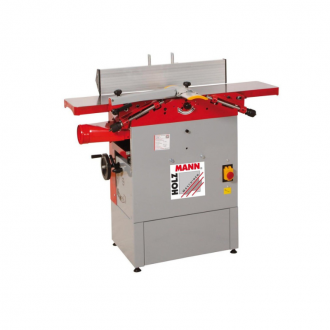 Raboteuse-dégauchisseuse 230V HOLZMHOB260NL - arbre à 3 fers, tables en fonte, largeur 253 mm_0