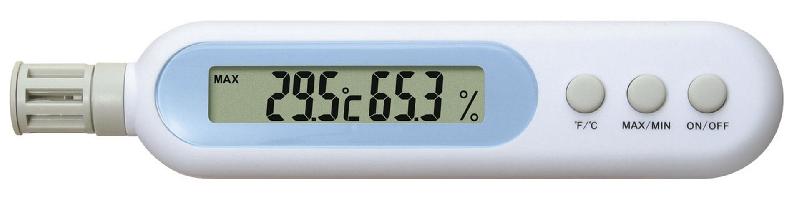 Thermomètre électronique - température et hygrométrie stylo #9237AT - 0° à +50°C et 20% à 100% RH_0