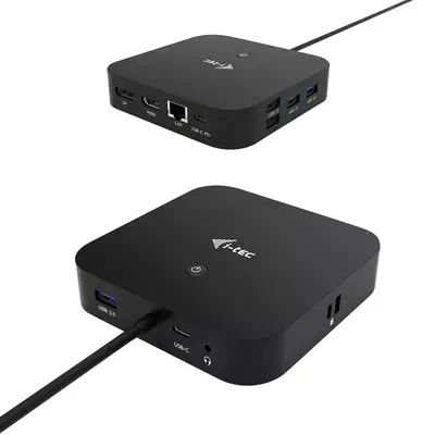 USB-C HDMI DP Docking Station with Power Delivery 100 W_0