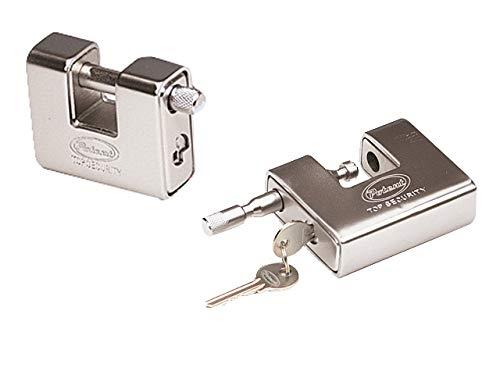 POTENT - Cadenas blindé 90 mm - Matériau anti-effraction - Réf. 99580_0