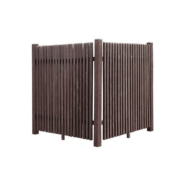 177776 - abris poubelles et conteneurs en plastique recyclé - 1001 poubelles - section 9x9 cm_0