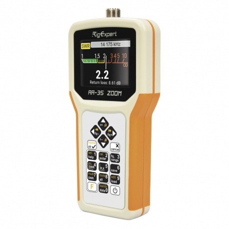 Analyseur d'antenne RigExpert AA-35 ZOOM - 60 kHz à 35 MHz avec capacité de zoom et auto-calibrage_0