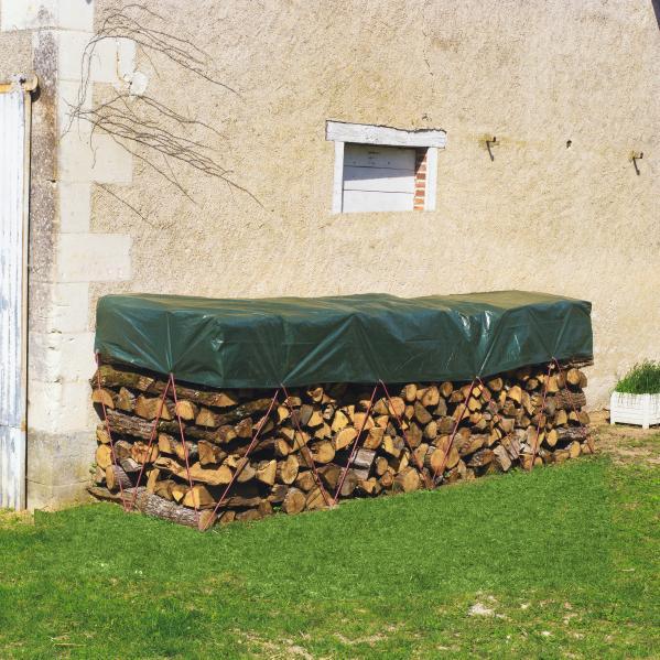 Bâche tas de bois Protex Wood - 1.5 x 6 m_0