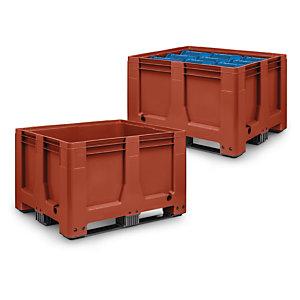 CAISSE GERBABLE 40 LITRES PLEINE ROUGE