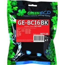Cartouche jet d'encre compatible Canon BJC 8200/S800/PIXMA IP4000 (BCI6E) - Black 14ml 00713S - Écologique et de qualité_0