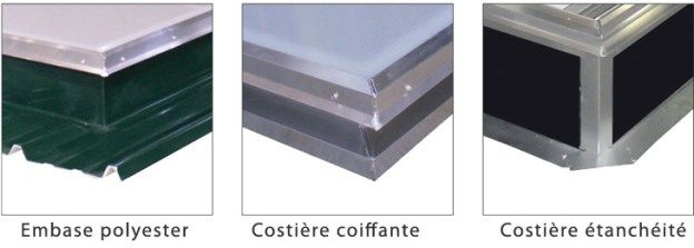 Exutoires de fumée - différents types selon configuration_0