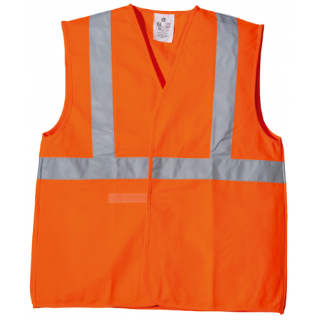 Gilet YARD Hi-Viz - orange - baudrier à bandes rétroréfléchissantes - Coverguard | 70236_0