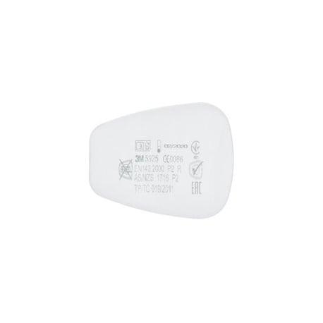 Lot de 2 filtres antipoussière P2 5925 - 3M France | Référence 7000037674 - Adapté demi-masques et masques complets_0