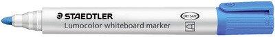 MARQUEUR POUR TABLEAU BLANC 351 LUMOCOLOR, BLEU - LOT DE 12
