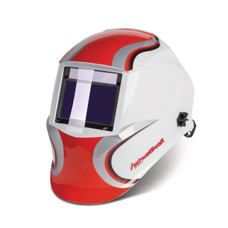 Masque de soudage automatique Schweißkraft XXL W - grand champ de vision 100x65 mm - pour MIG-MAG, TIG et meulage_0