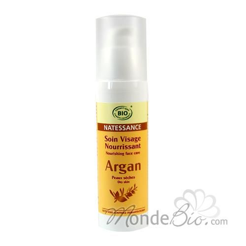 NATESSANCE - SOIN VISAGE NOURRISSANT À L'ARGAN 50ML